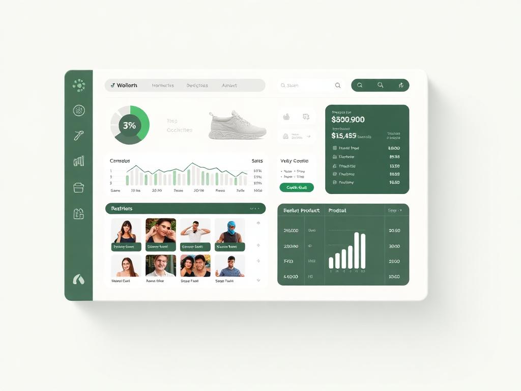 POS System dashboard preview